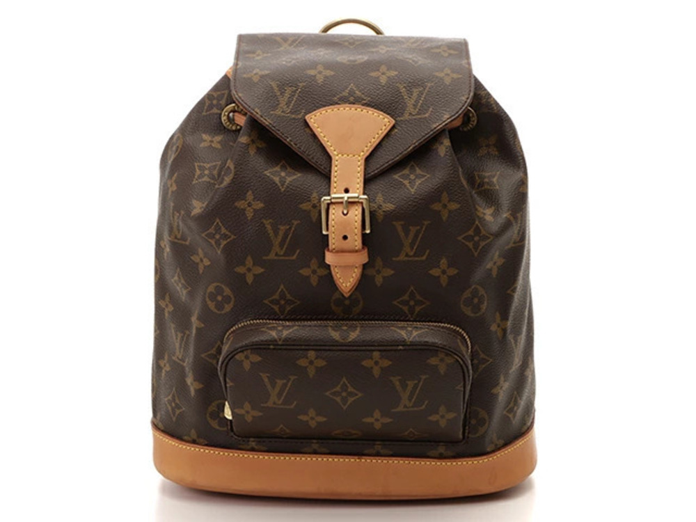 LOUIS VUITTON Montsouris Backpack Monogram Brown